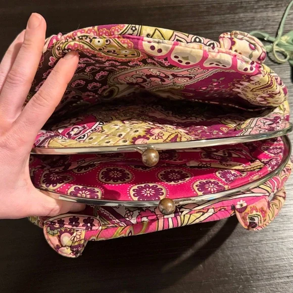 Rare bowling ball bag shape Vera Bradleypurse - Picture 5 of 6